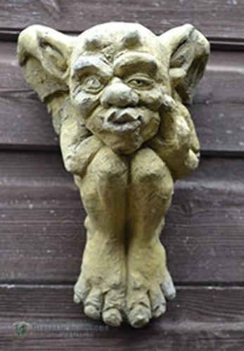 Gargoyle wall hanging plaque