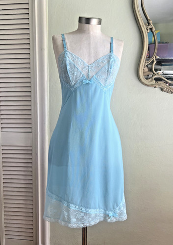 Vintage 1950s vassarette - vassarette, blue
