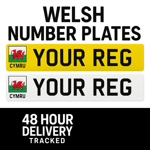 Mot legal number plate - mot,