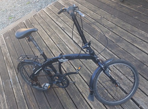 Cross folding bike - folding,