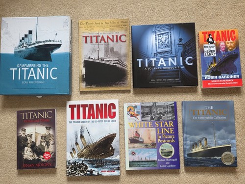 Book bundle titanic history - book,