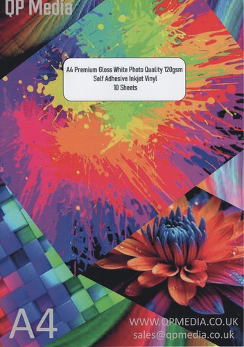 Premium white gloss photo - white,