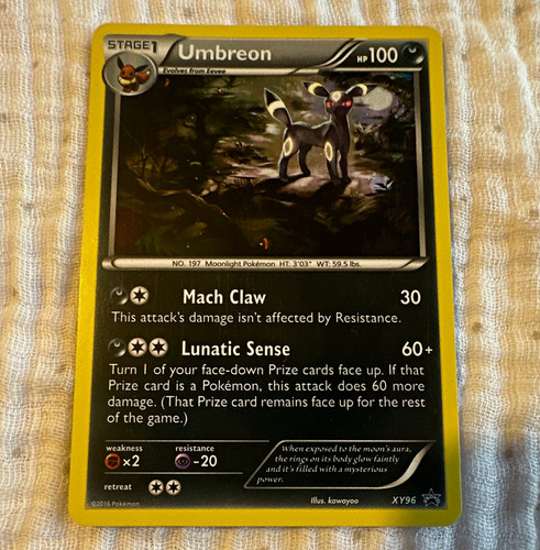 Umbreon xy96 promo holo - umbreon,