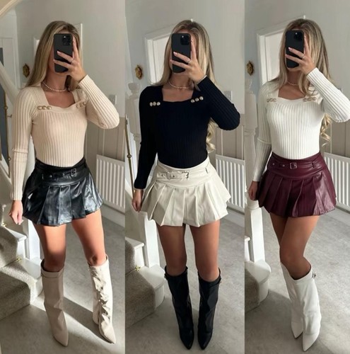 Women sexy wet look - women, leather