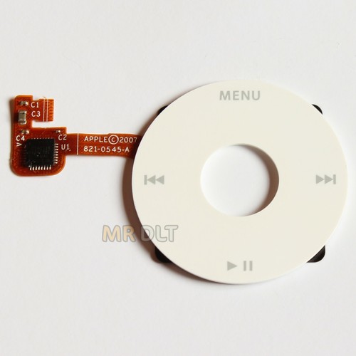 New white ipod classic wheel - white,