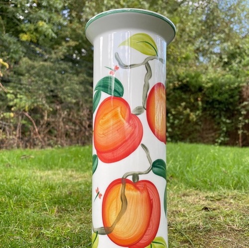 Long vase cylindrical peach - long,
