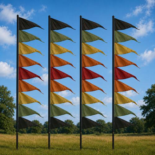 Exotic festival pendant banner - pendant,