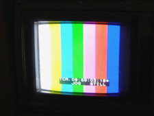 Sony Porta TRINITRON Field Monitor PVM 9000ME + VLC 51+ sunshade early 70ties