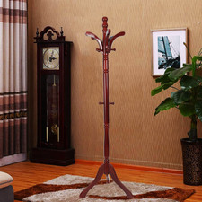 Clothing Racks Wardrobe Stand Jacket Stand Wardrobe Wood Vintage Antique