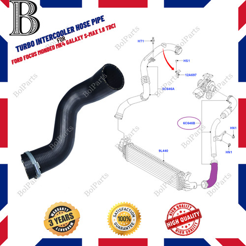 Turbo intercooler hose - turbo,