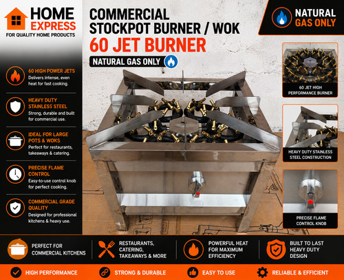 Commercial stockpot burner - , /
