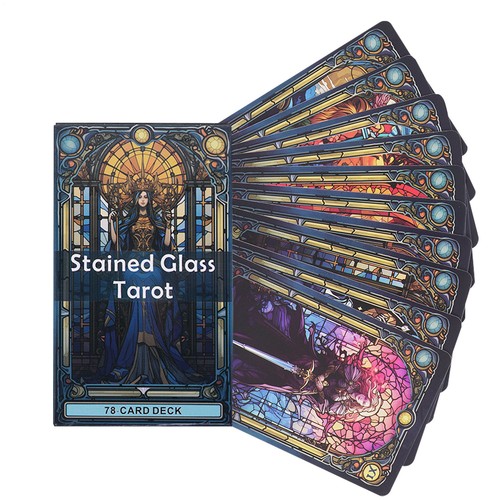 Cards tarot stained - 78,