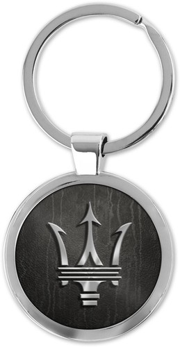 Maserati car logo keyring - car, /