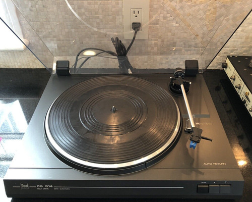 Dual 514 turntable stanton - ,