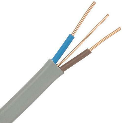 6242y 6mm pvc flat - pvc, grey