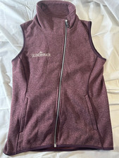 Cutter & Buck | The Glendronach Scotch Womens Sz M Vest Mock Golf Full Zip