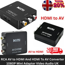 RCA AV to HDMI And HDMi To AV