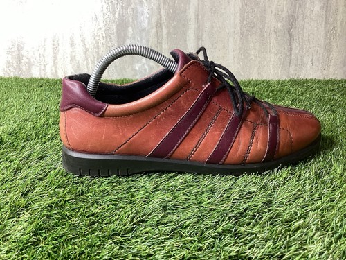 Rohde red brown leather - leather, lace