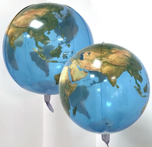 Giant large globe sphere - giant,
