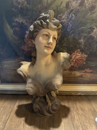 Antique art nouveau lady - nouveau,