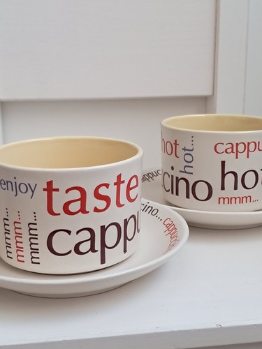 Pair rayware cappuccino - rayware, cups