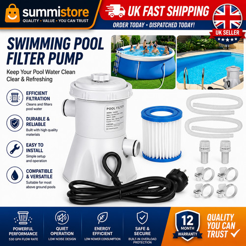 Swimming pool electric filter - swimming,