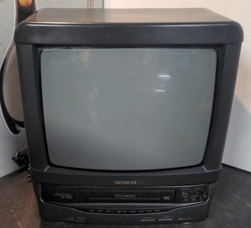 Aiwa t1410k crt television - aiwa,