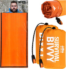 Emergency Survival Bivvy, Sleeping Bag, Hiking Essentials, Bivy Sack, Outdoor Ge