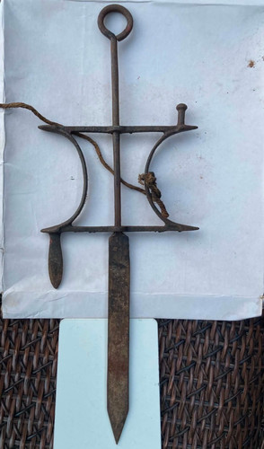 Antique cast iron steel - cast, iron/steel