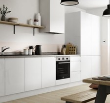 Wickes Madison Gloss Handleless Excess Kitchen Cupboards & Lights New Unopened 