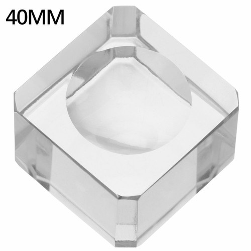Square glass holder crystal - glass,