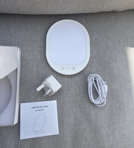 White sad light therapy - sad,