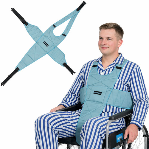 Wheelchair safety harness anti - harness,