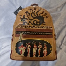 Loungefly Disney Hero Hercules Muses Mini Backpack Brown Tan Zero To Hero Bag
