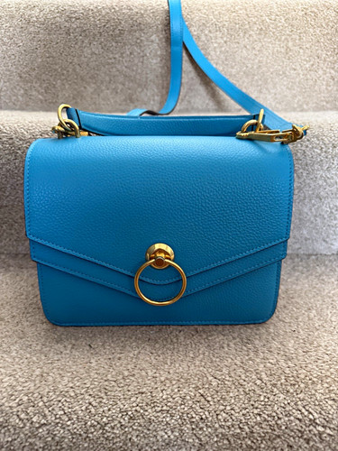 Mulberry blue pebbled - blue,