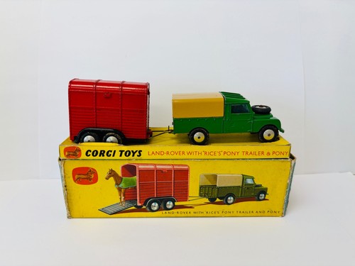 Corgi toys git set landrover - 2,