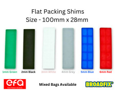 28mm Window Glazing Glass Packers - Flooring / Floor Spacers - Various Sizes