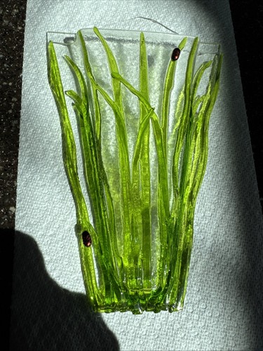 Gorgeous art glass fused - fused,
