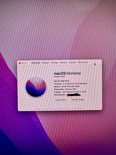 Apple mac pro 2012 a1289 - pro,