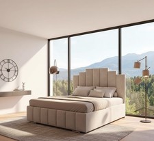 LUXURY PIANO TILE BED WITH GAS