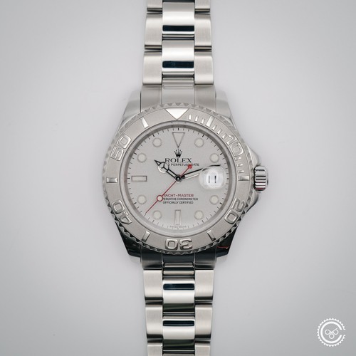 Rolex yacht master silver - rolex,