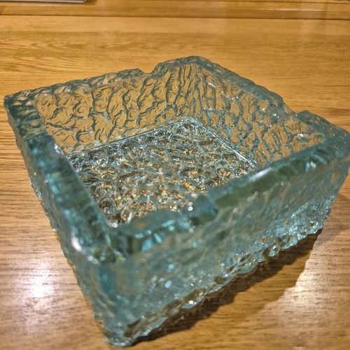 Glass ashtray whitefriars - glass,