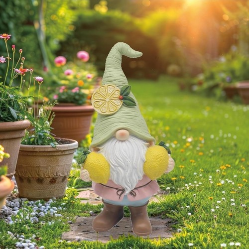 Funny dwarf garden gnome decor - funny,