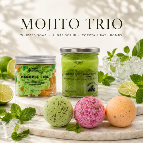 Bath bombs mojito trio - trio, spa