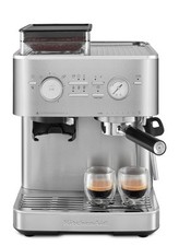 KitchenAid Semi Automatic Espresso Machine with Burr Grinder Stainless Steel