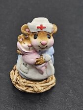 Wee Forest Folk M 54 Nurse Mousey 1981 Annette Peterson RARE 