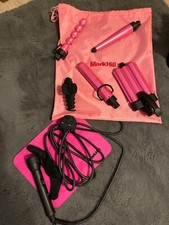 Mark Hill Styling Tool with attachments, Pink and Orange, immaculate condition