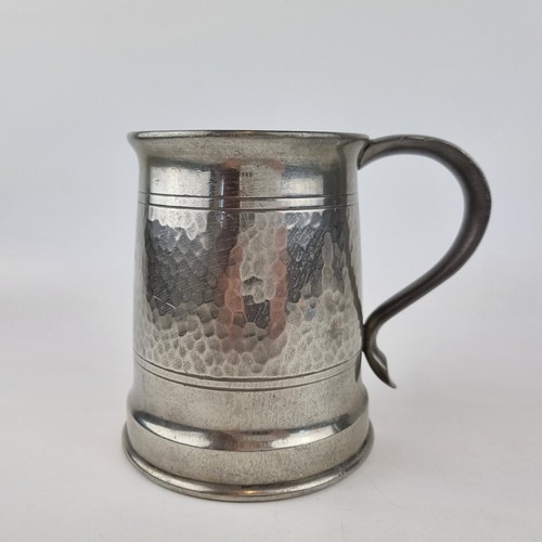Vintage tudric pewter tankard - vintage,
