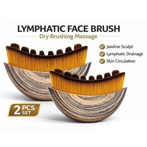 Lymphatic drainage face - 2x,