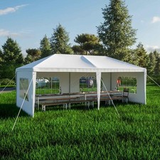 3x6M Steel Frame Gazebo With 6